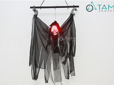 Mô hình ma quỷ Halloween kinh dị đu dây dài 60cm số 20